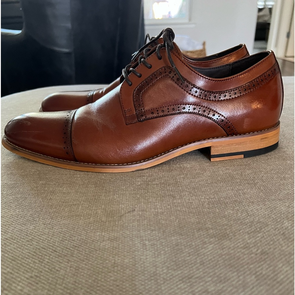 Stacy Adams, Brown Dress Shoes, Size 10